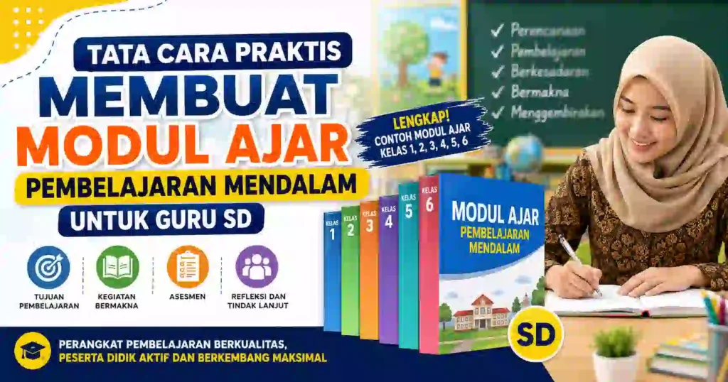 Download Modul Ajar RPM Kelas 3 Lengkap Seluruh Mata Pelajaran