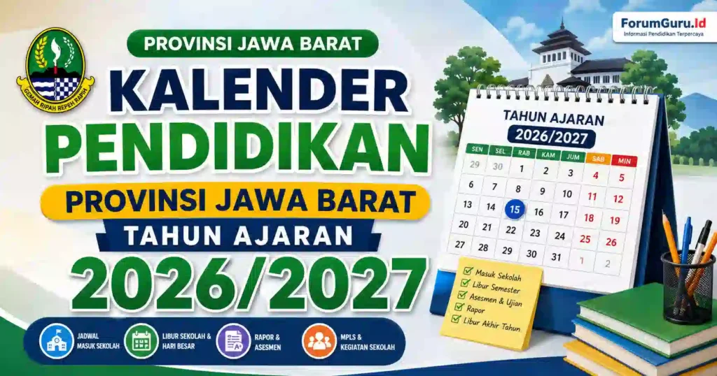 Kalender Pendidikan Jawa Barat 2026/2027