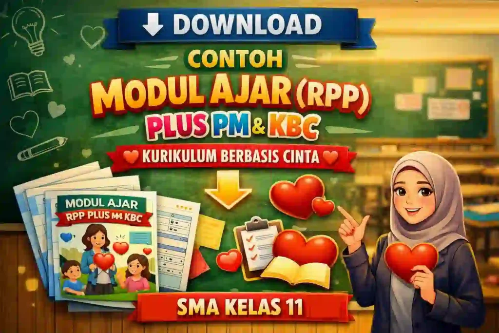 Link download Modul Ajar (RPM) KBC untuk MA Kelas 11 Semua Mata Pelajaran