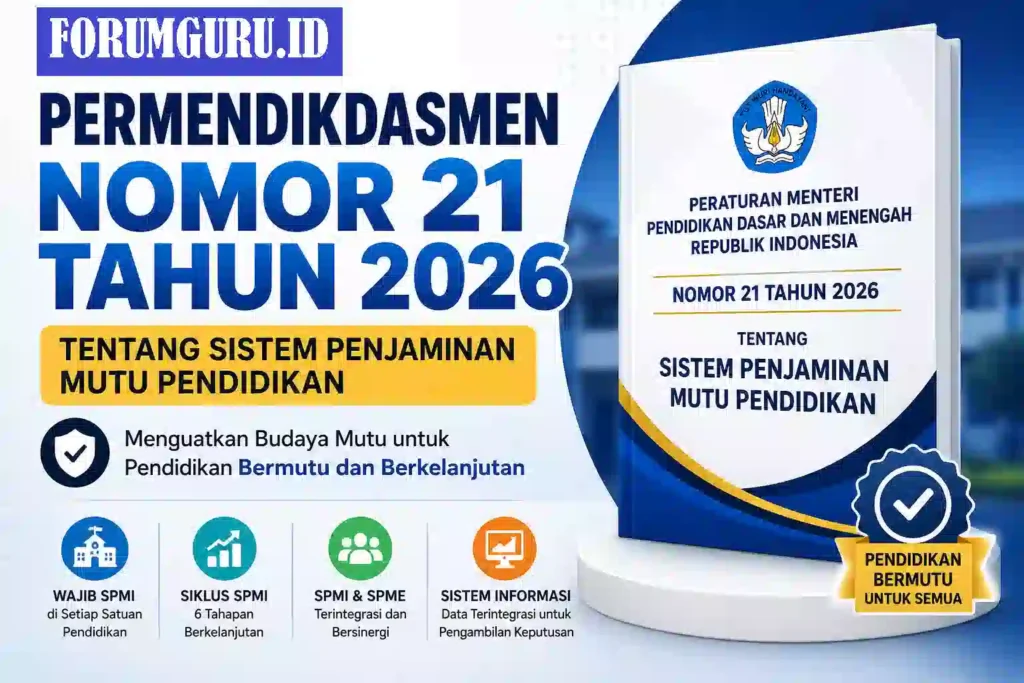 Download Permendikdasmen Nomor 21 Tahun 2026