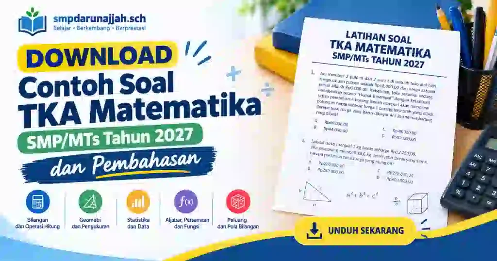 contoh dan Latihan soal TKA Matematika SMP tahun 2027